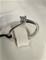 Anello Giorgio Visconti Donna in Oro bianco Diamante 0.10 Ct AB16604A - AB16604A